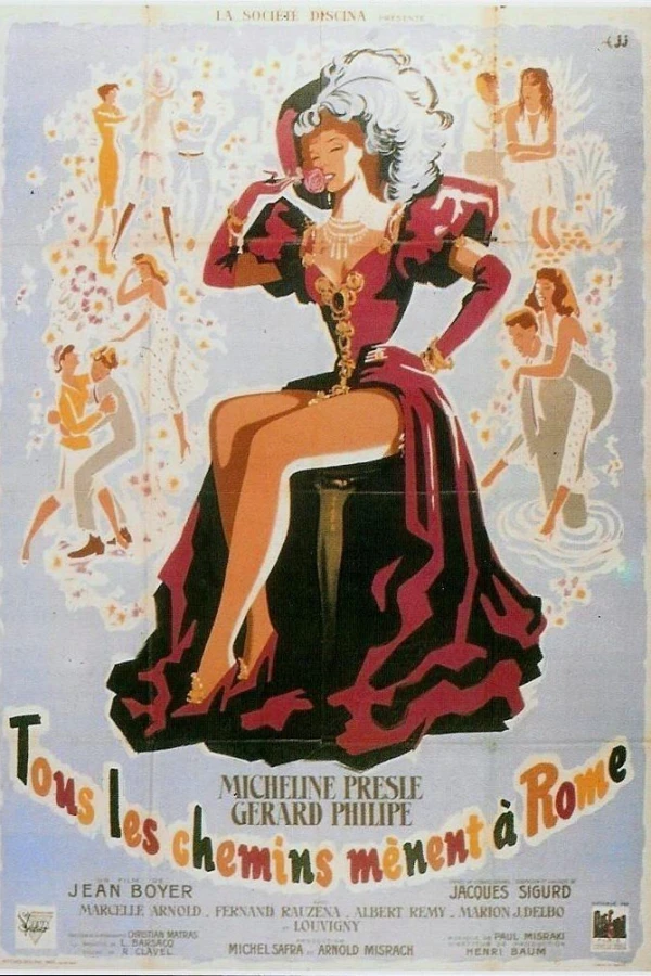 All Roads Lead to Rome Poster