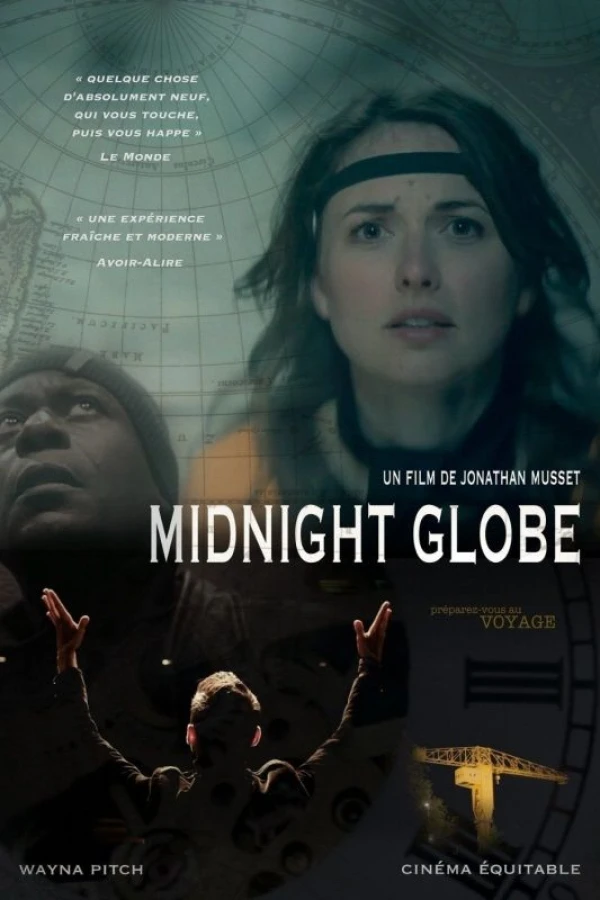 Midnight Globe Poster