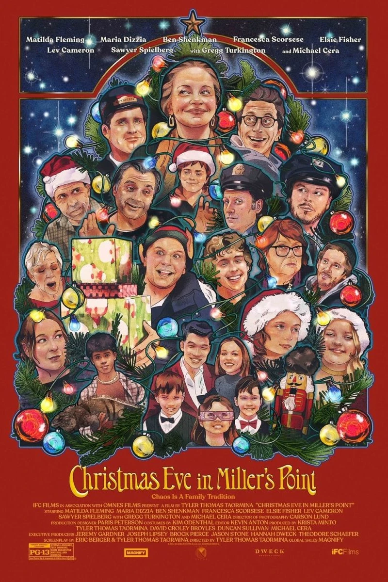 Christmas Eve in Miller's Point Poster