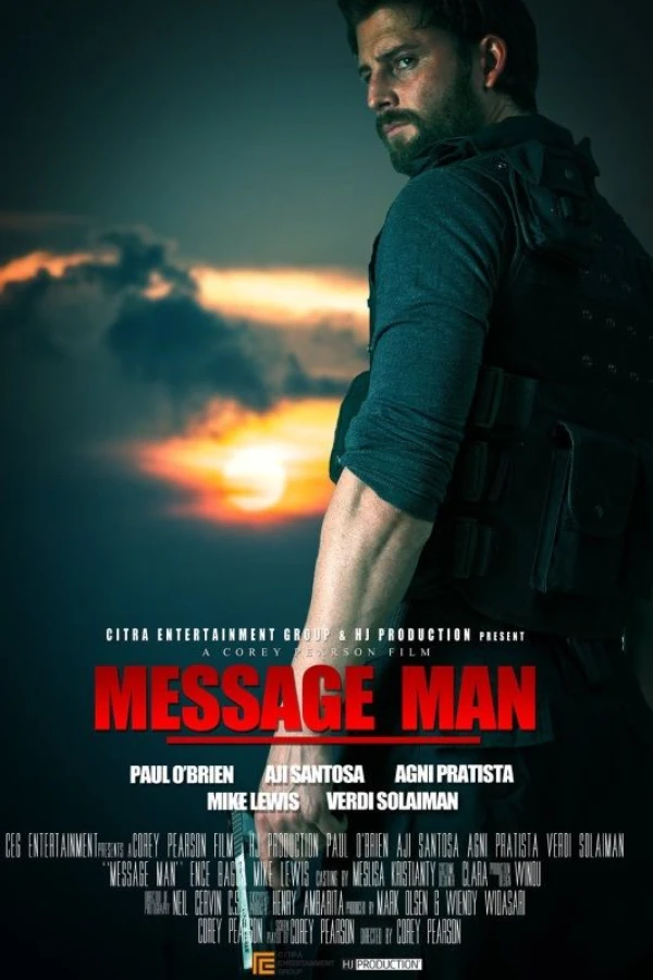 Message Man Poster