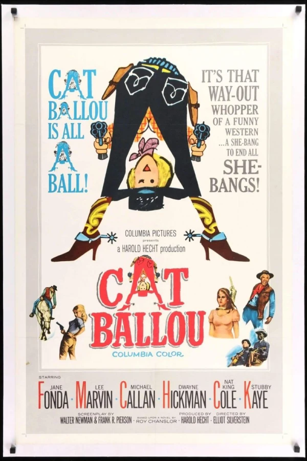 Cat Ballou skjuter skarpt Poster