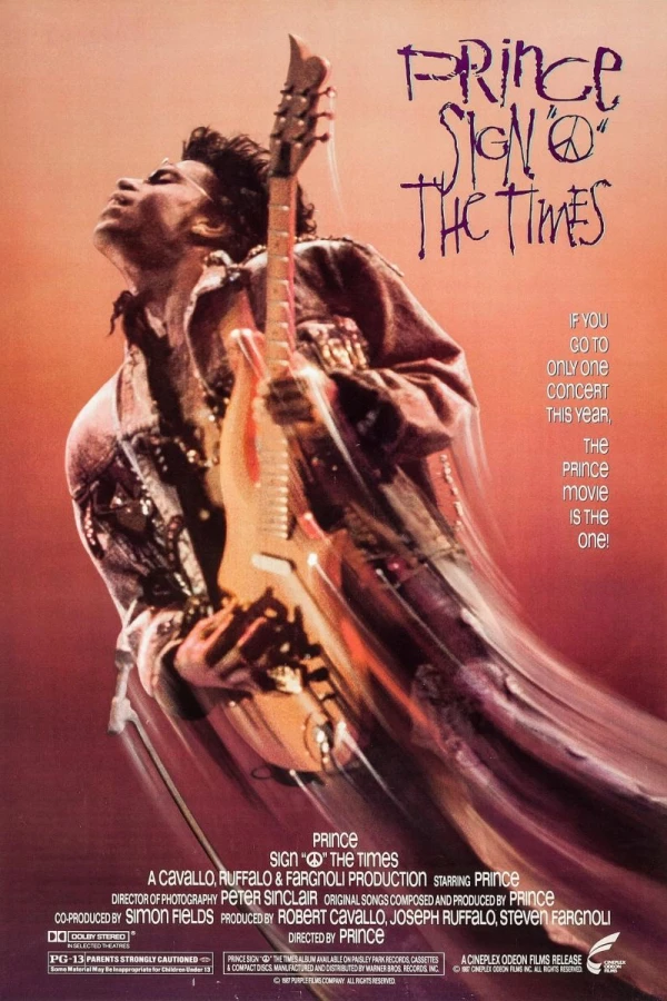 Prince: Sign 'o' the Times Poster