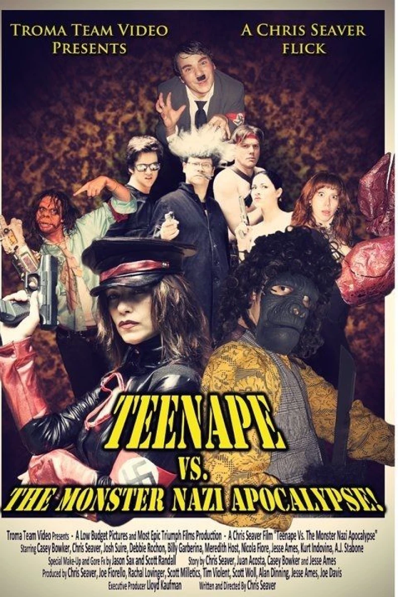 Teenape Vs. The Monster Nazi Apocalypse Poster