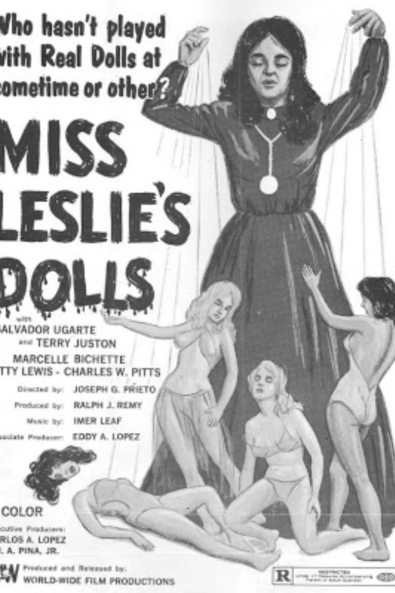 Miss Leslie's Dolls Poster