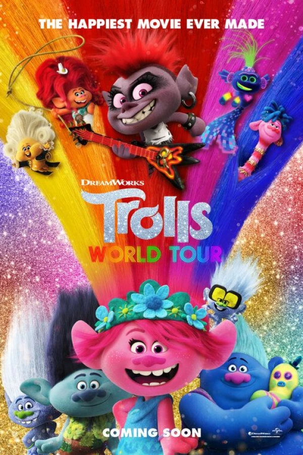Trolls 2: Världsturnén Poster