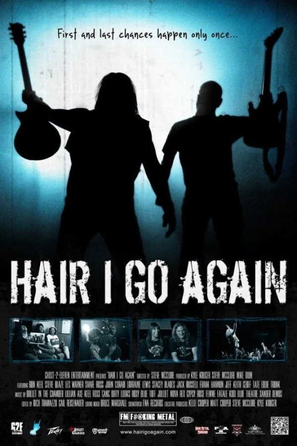 Hair I Go Again Poster