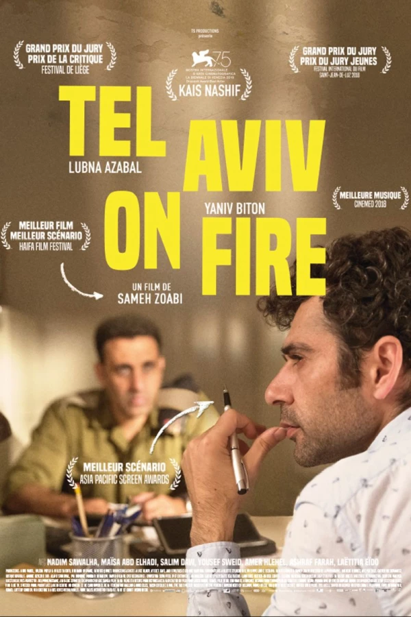 Tel Aviv on Fire Poster