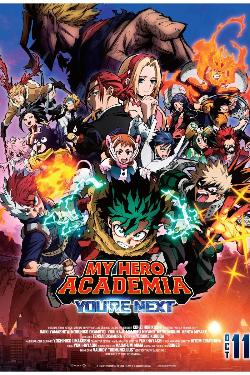 My Hero Academia: You're Next Poster