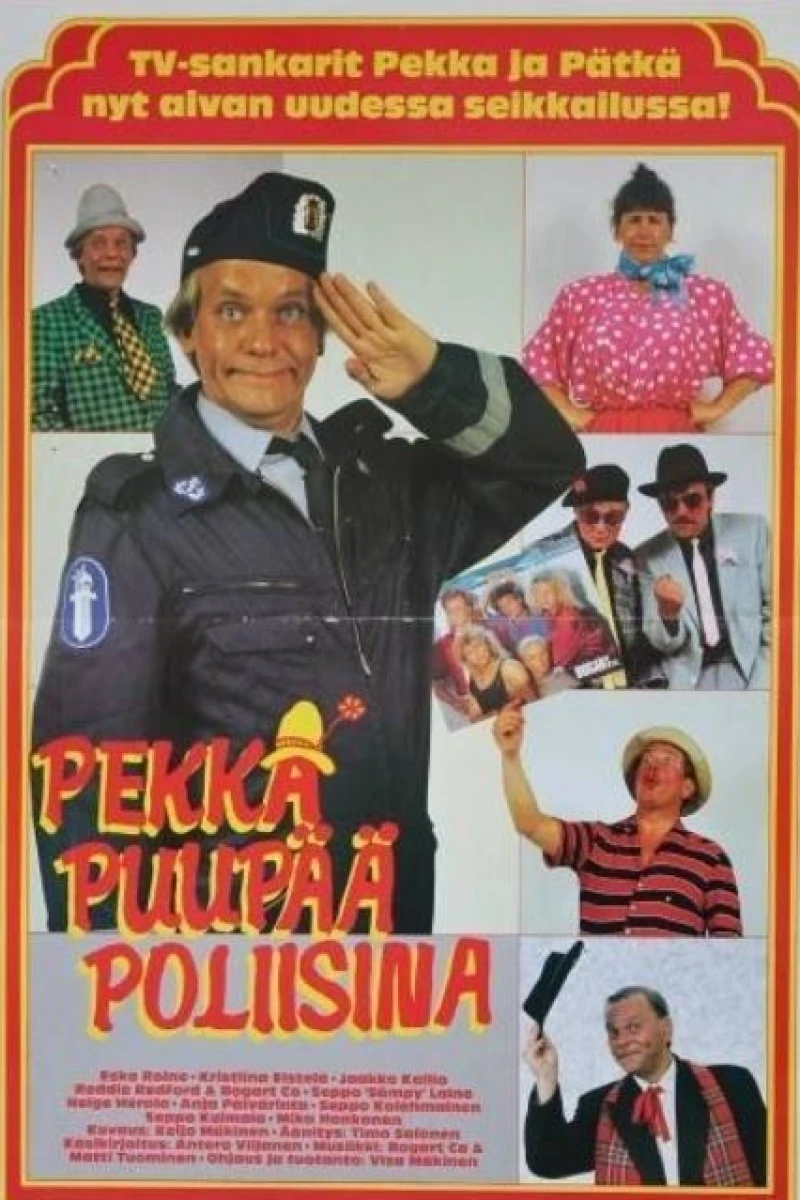 Pekka Puupää poliisina Poster