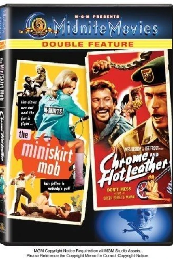 Chrome and Hot Leather Poster