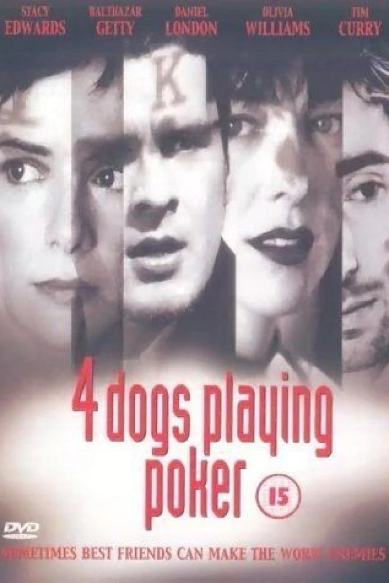 Four Dogs Playing Poker Poster
