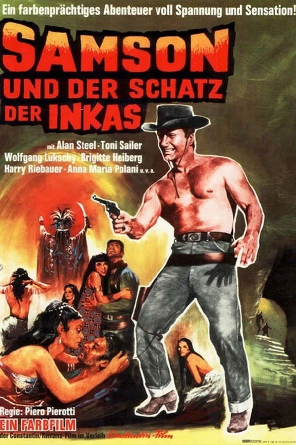 Hercules and the Treasure of the Incas Poster