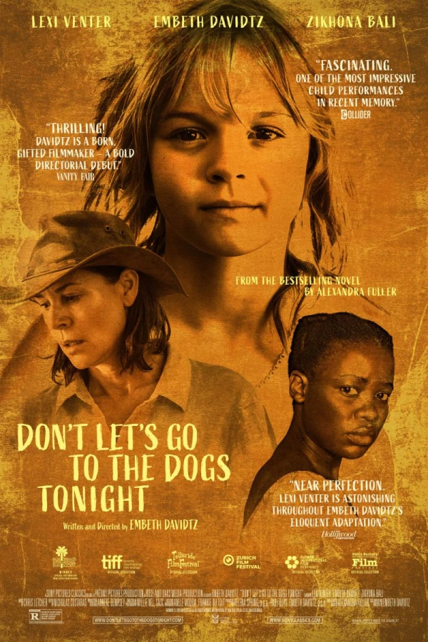 Don't Let's Go to the Dogs Tonight Poster