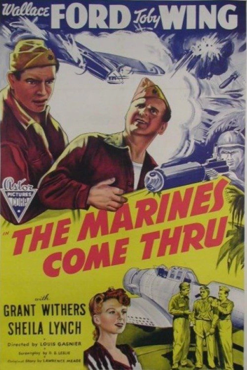 The Marines Come Thru Poster