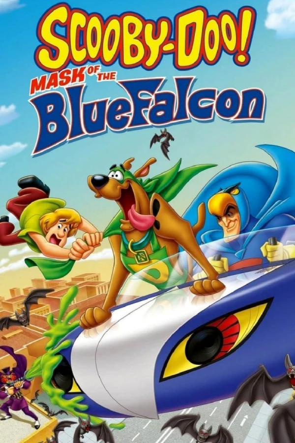 Scooby-Doo! Blå falcons mask Poster
