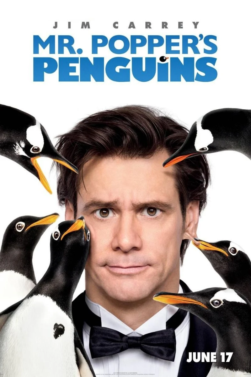 Mr. Popper's Penguins Poster