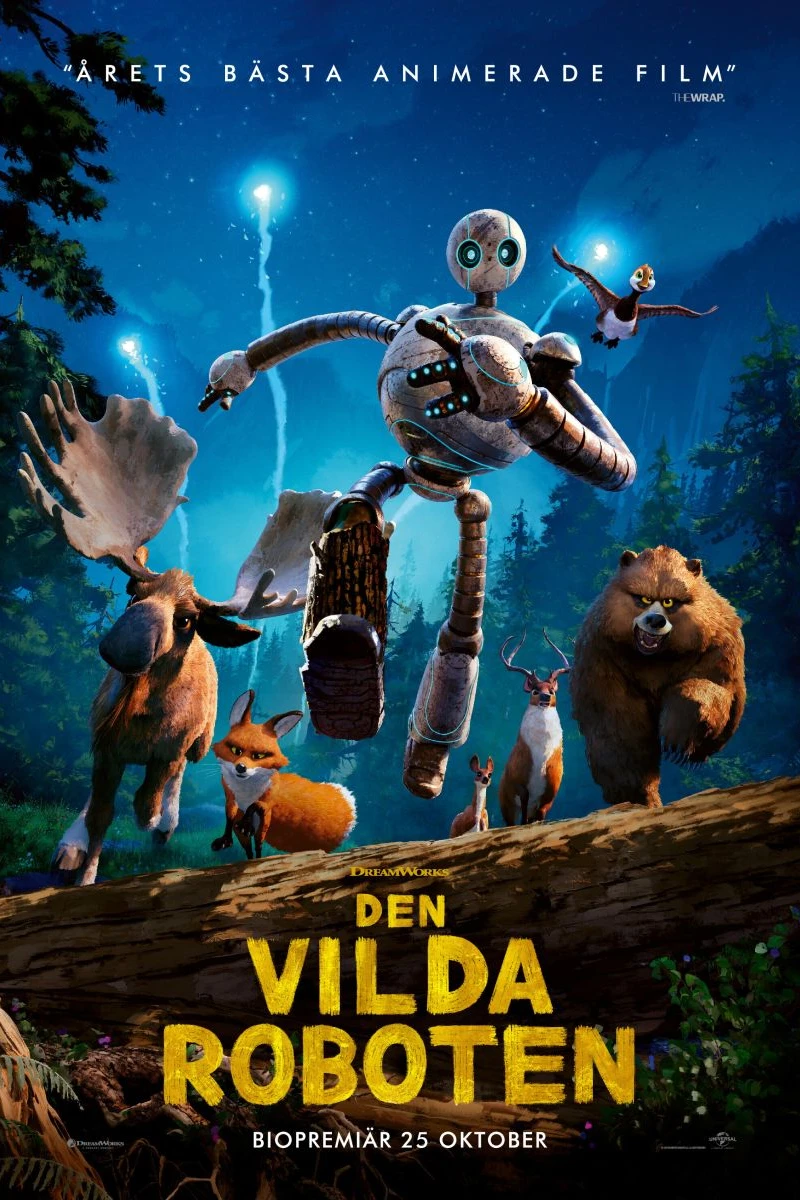 Den vilda roboten Poster