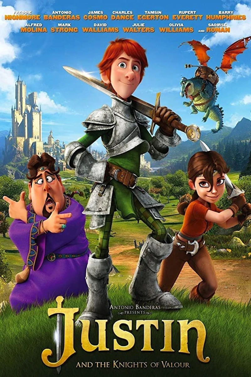 Justin och de tappra riddarna Poster