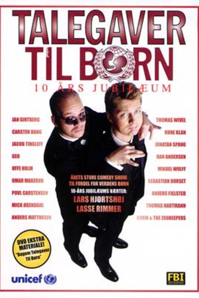 Talegaver til børn - 10 års jubilæum Poster