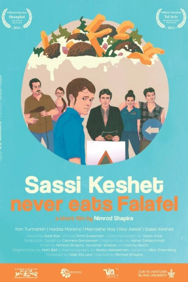 Sassi Keshet Never Eats Falafel Poster