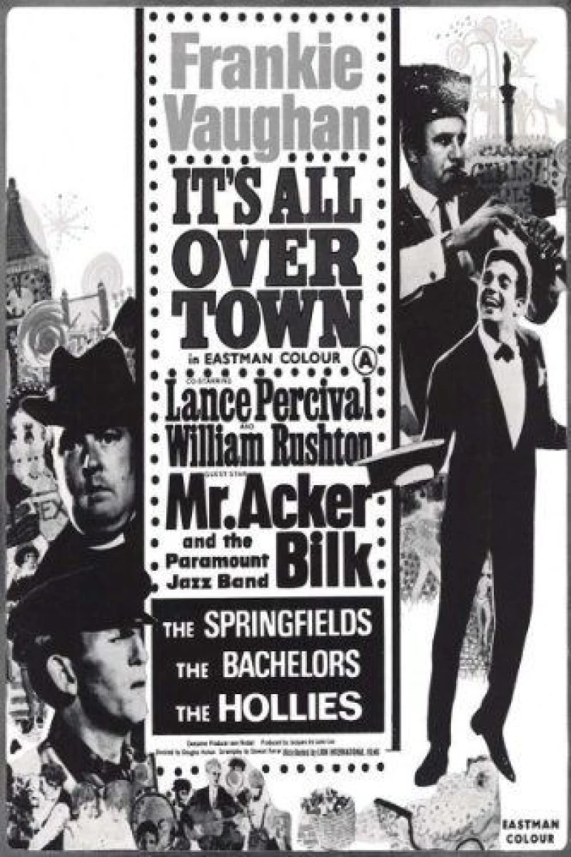 It's All Over Town Poster