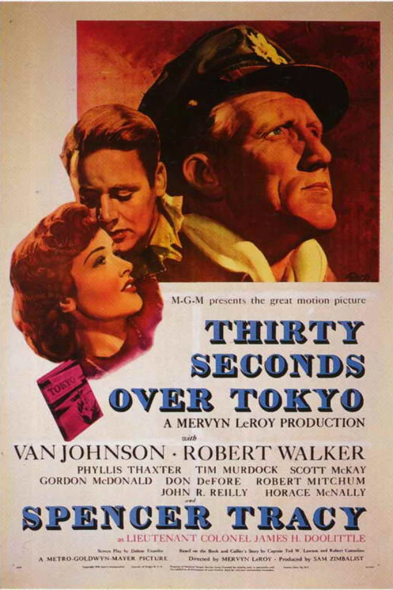 30 sekunder över Tokio Poster