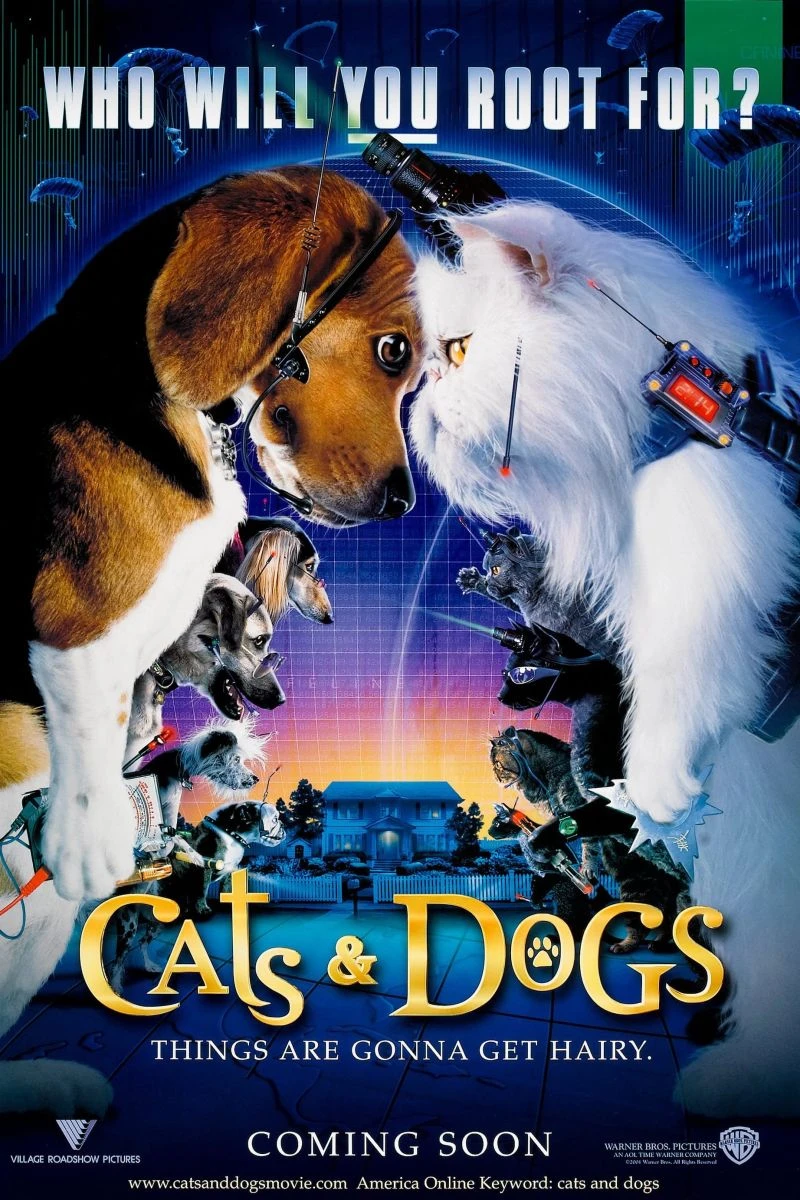 Som hund och katt Poster