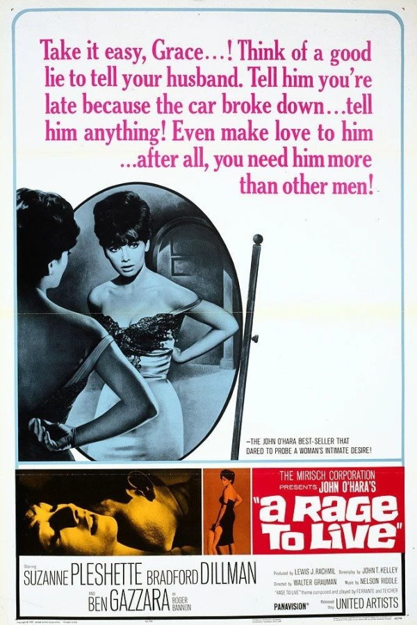 A Rage to Live Poster