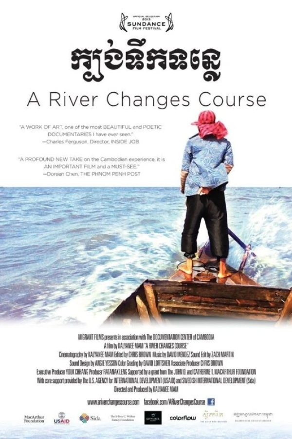 A River Changes Course Poster