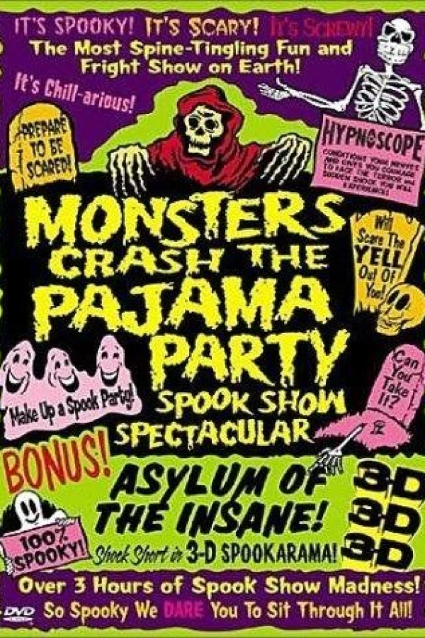 Monsters Crash the Pajama Party Poster