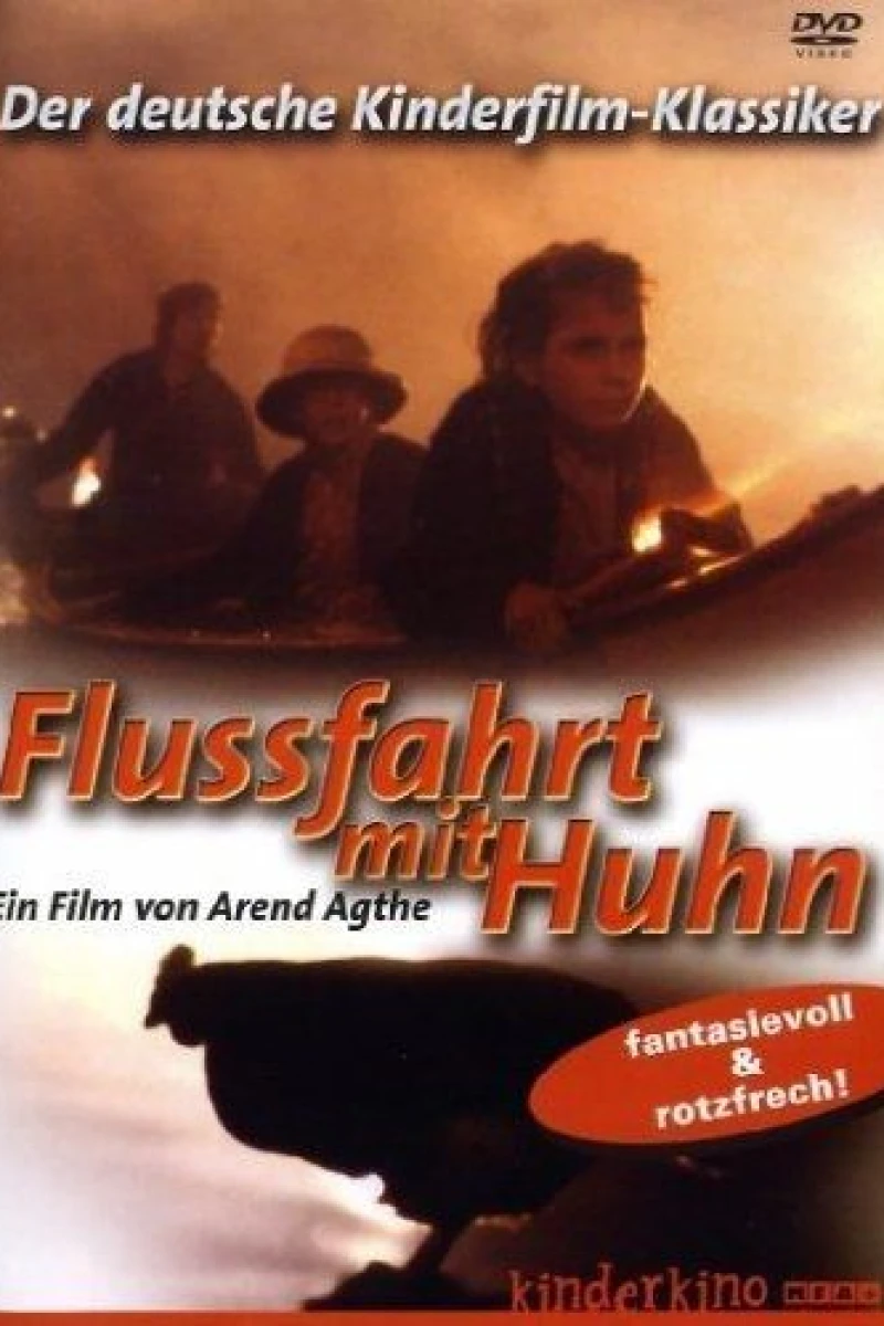 Flußfahrt mit Huhn Poster