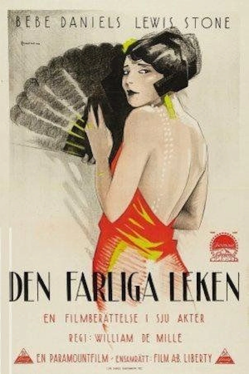 Den farliga leken Poster