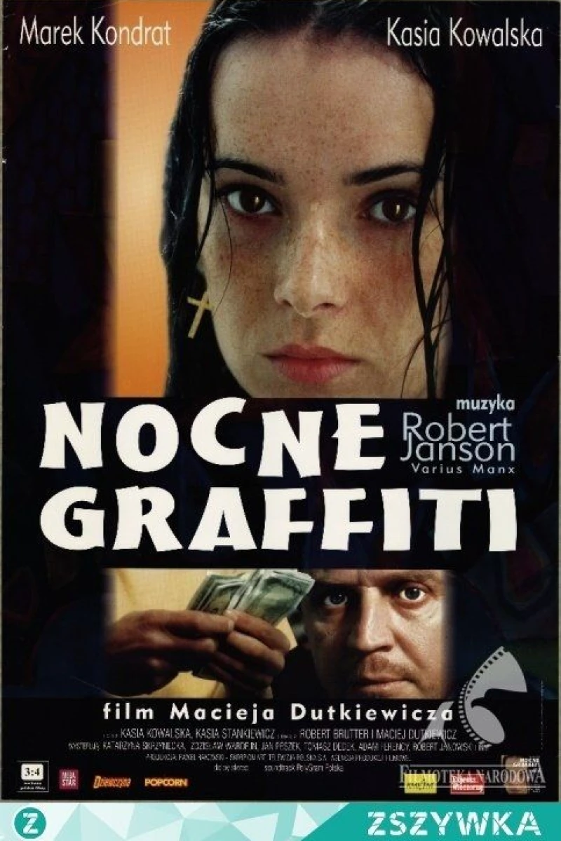 Nocne graffiti Poster