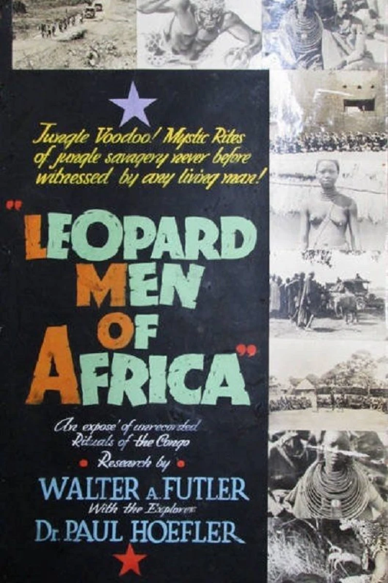 Leopard Men of Africa Poster