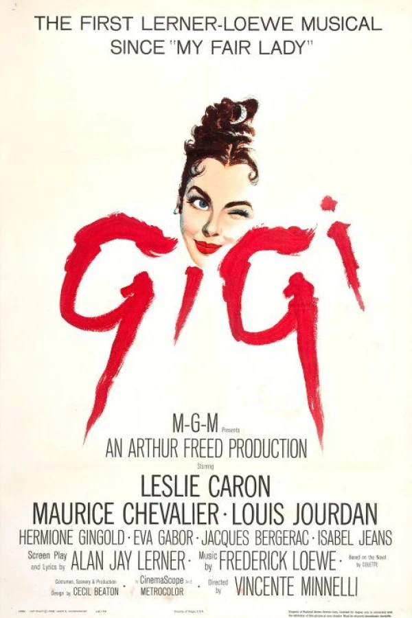 Gigi, ett lättfärdigt stycke Poster
