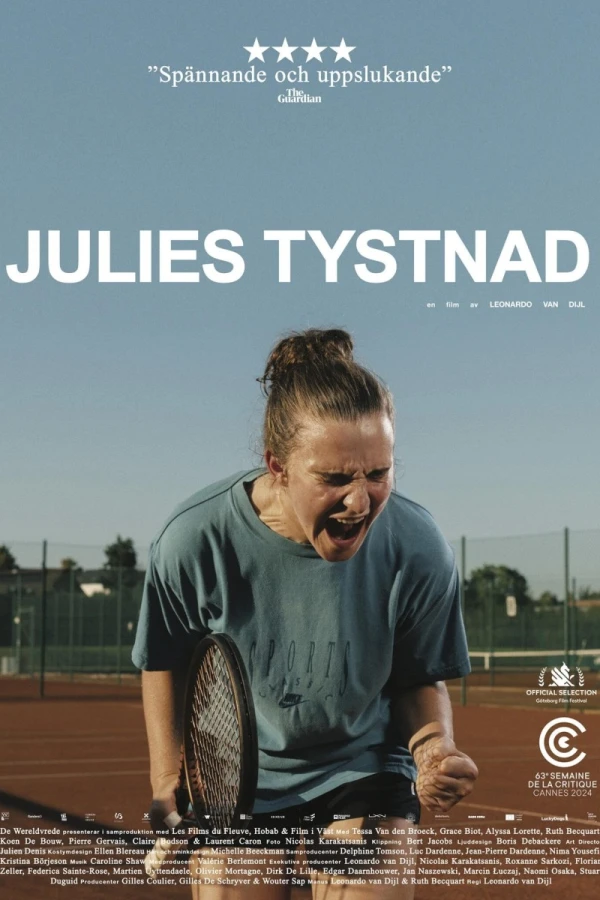 Julies tystnad Poster