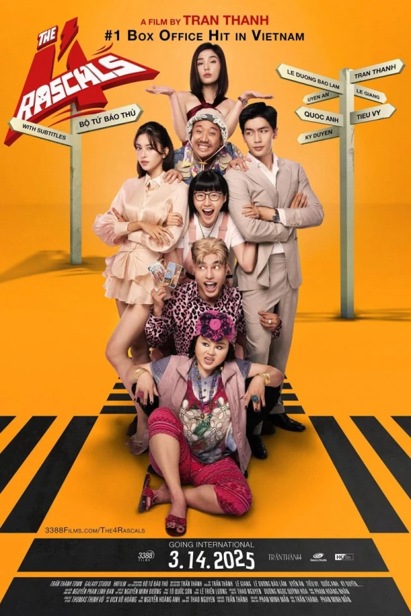 The 4 Rascals Poster