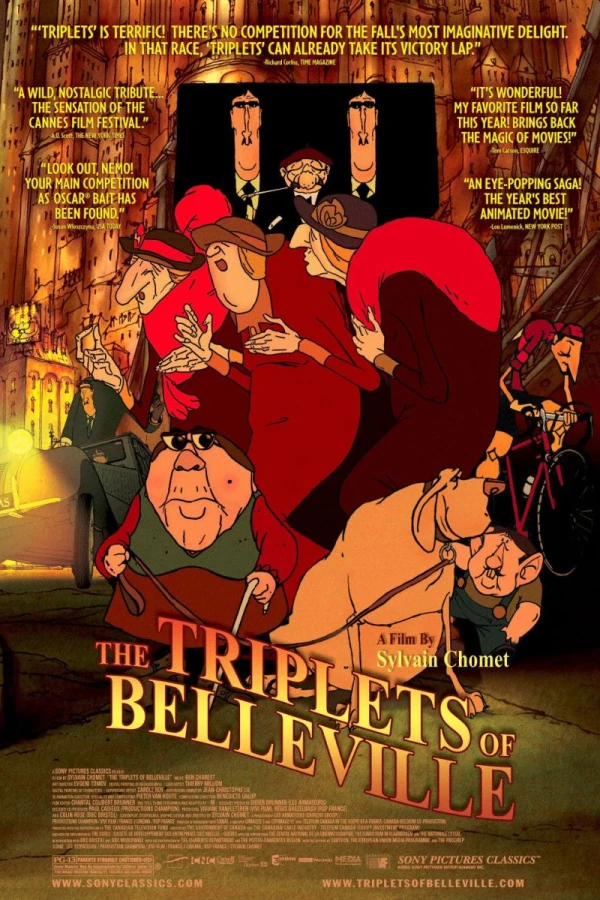 Trion från Belleville Poster