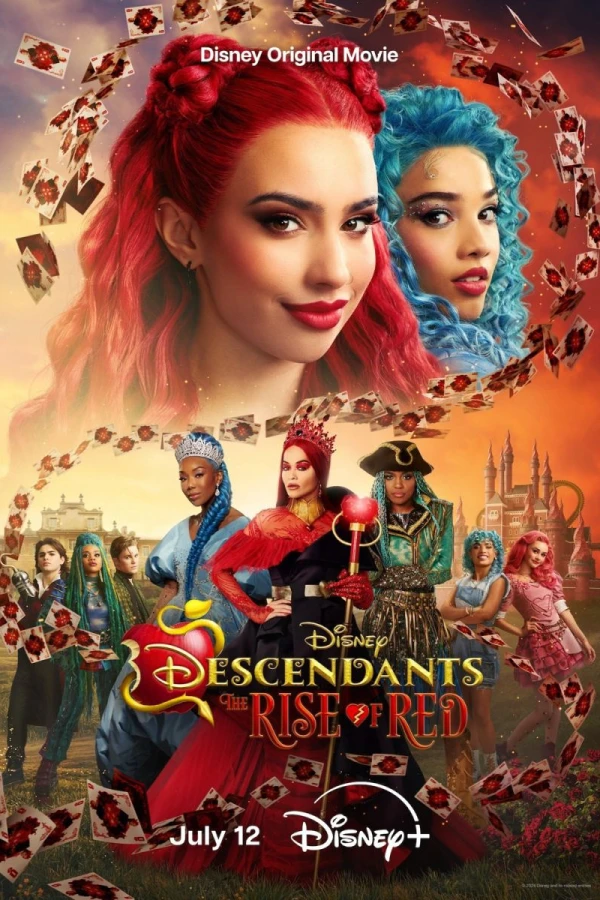 Descendants: The Rise of Red Poster