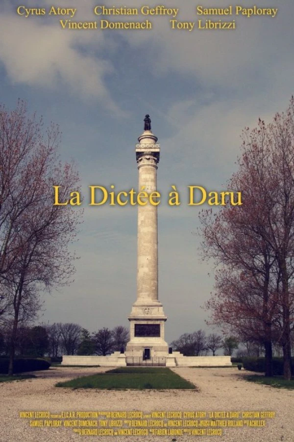 La Dictée à Daru Poster