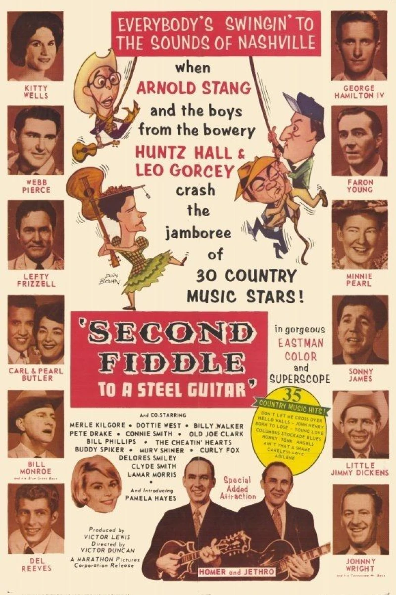 Second Fiddle to a Steel Guitar Poster