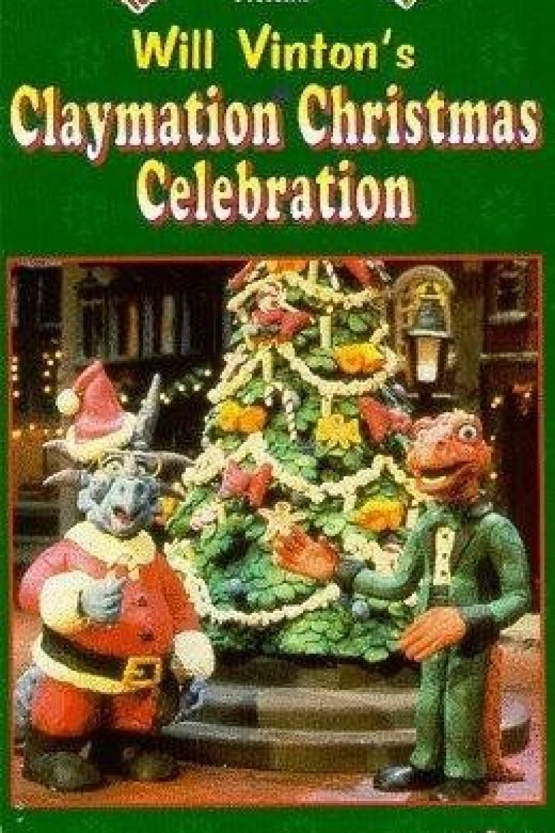 A Claymation Christmas Celebration Poster