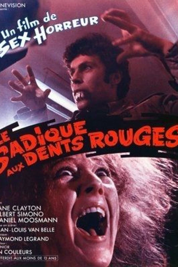 Le sadique aux dents rouges Poster