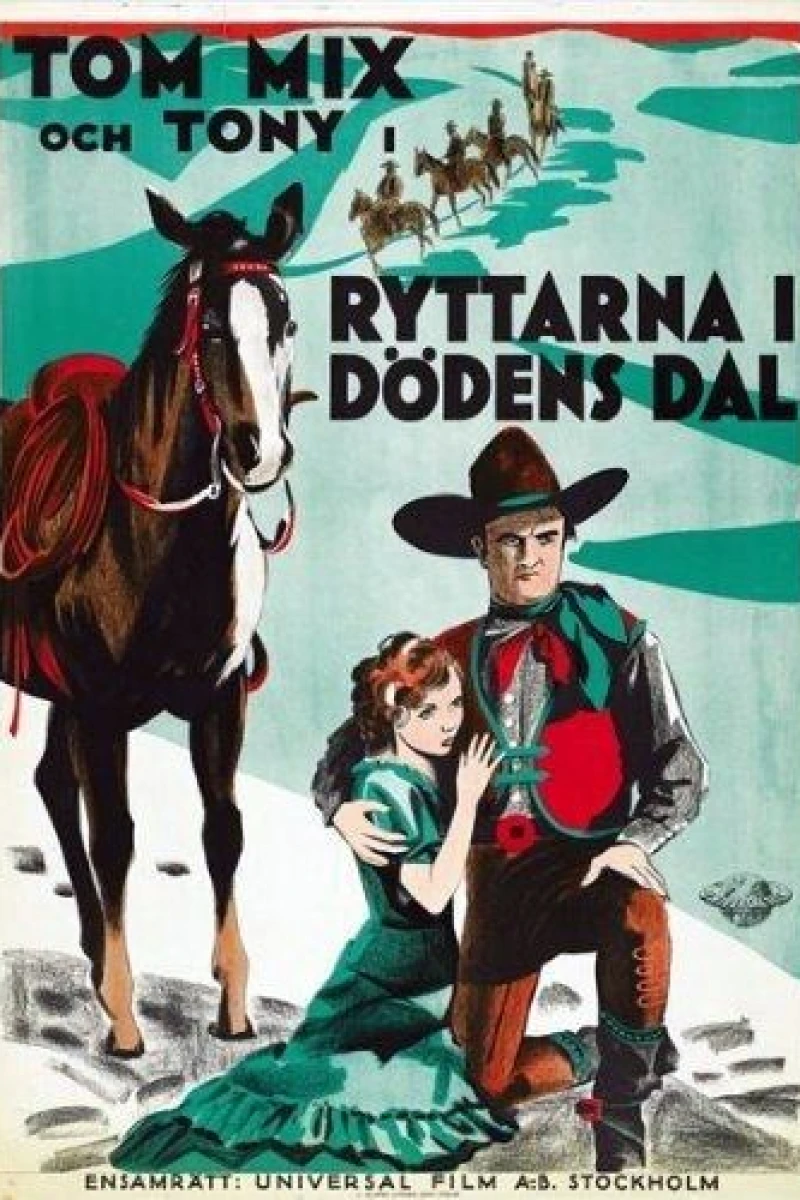 The Rider of Death Valley Poster