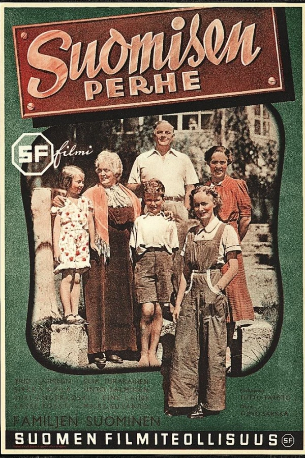 Suomisen perhe Poster