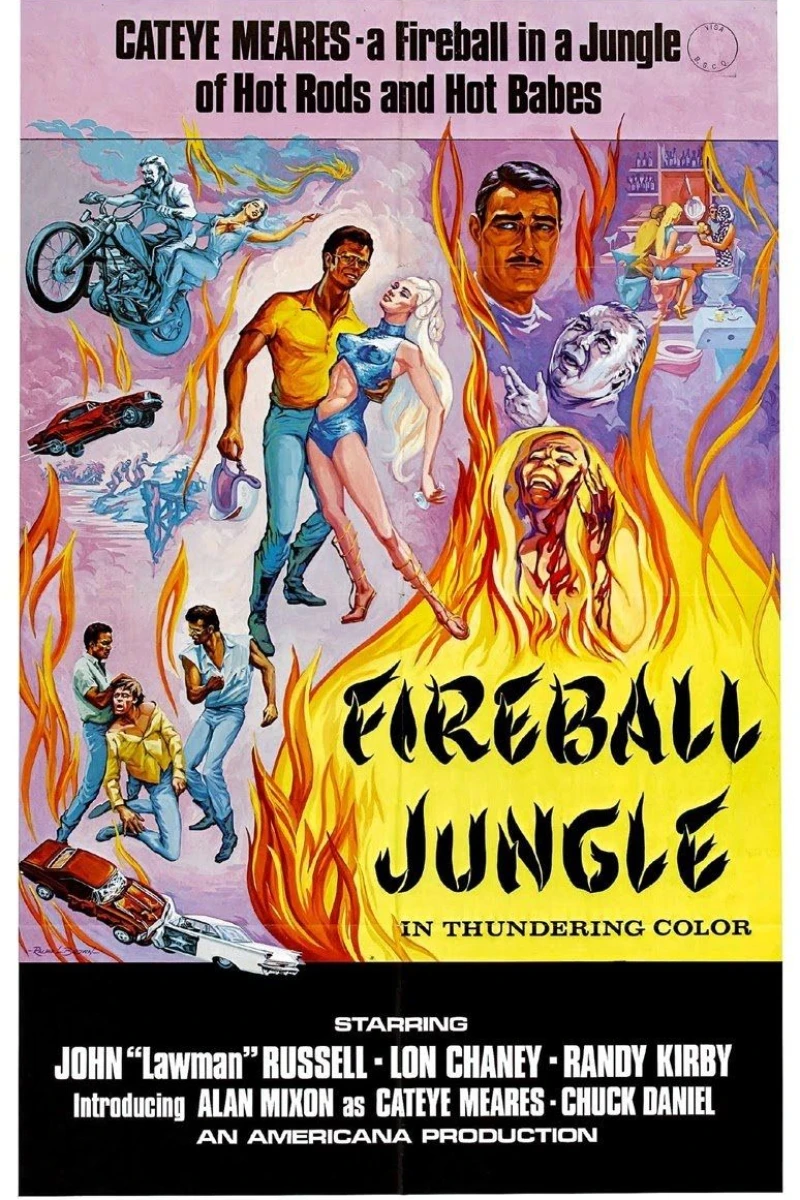 Fireball Jungle Poster