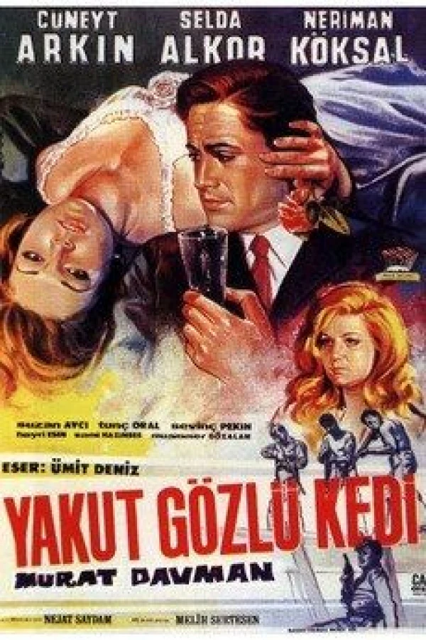The Ruby-Eyed Cat Poster