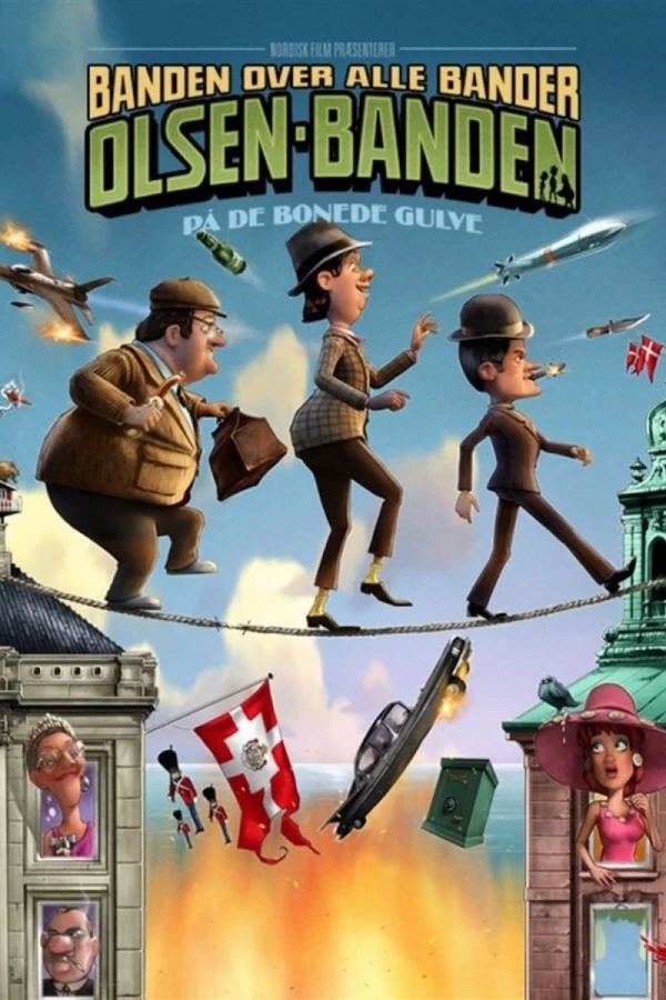 Olsen-banden på bonade golv Poster