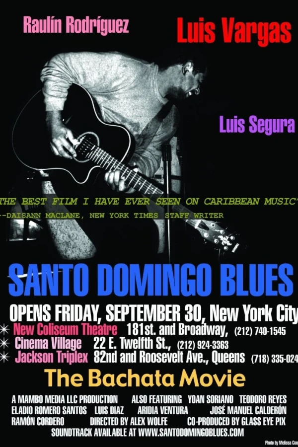 Santo Domingo Blues: Los Tigueres de la Bachata Poster