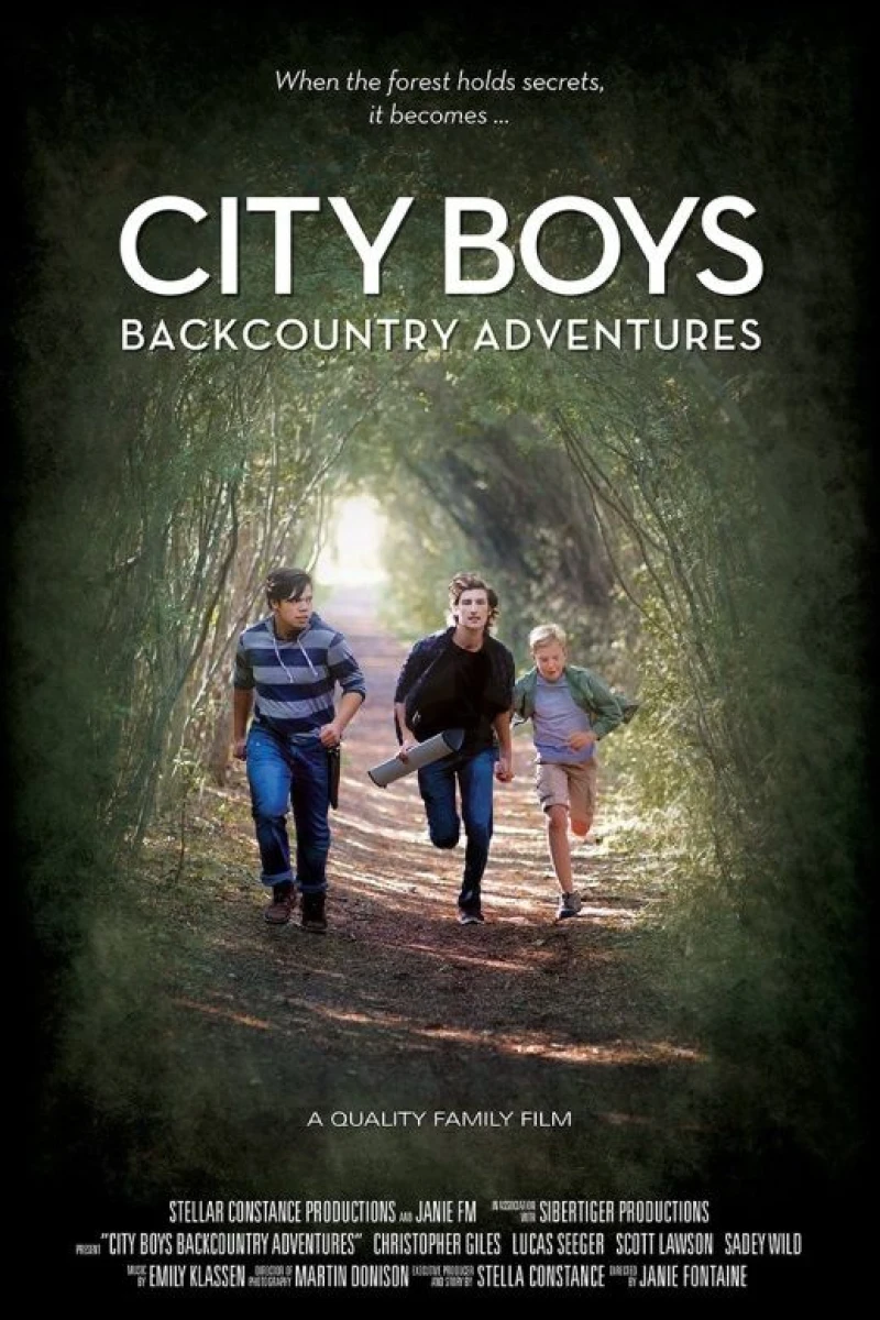 City Boys: Backcountry Adventures Poster